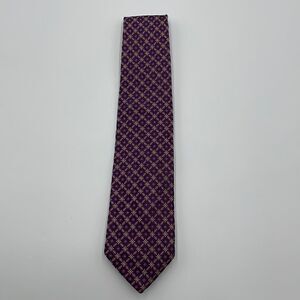 100% silk purple Valentino tie